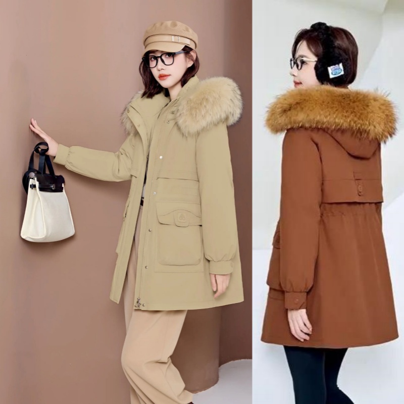 2025新款女士活面脱卸款羽绒服九成品H7半成品汤衣壳翻新定制加工