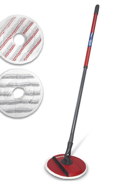 适配微力达vileda拖把头配件旋转粘贴扣式拖把替换布拖把吸水抹布