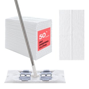 静电除尘纸吸尘沾毛发XL大号SWIFFER 配件一次性 拖把布拖把纸