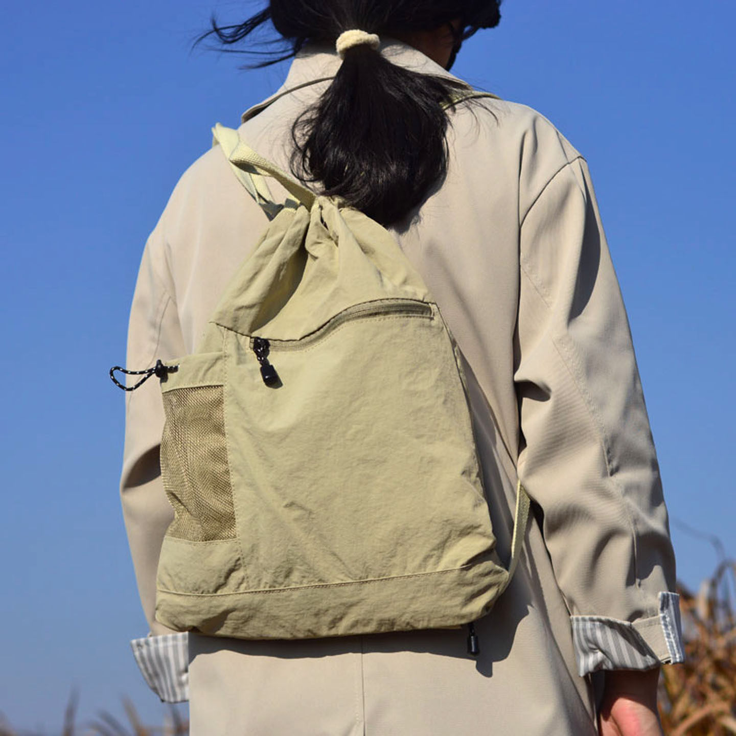 轻便束口抽绳户外包双肩包休闲运动徒步登山背包短途旅行学生书包,箱包皮具/热销女包/男包,双肩背包,淘宝优惠券,粉丝福利购,淘宝优惠卷