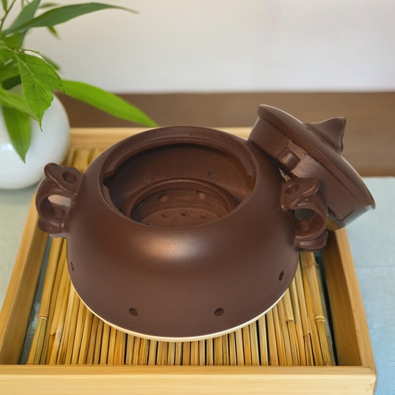 紫砂小儿推拿按摩成人艾灸壶罐艾条炉美容家用随身温灸器