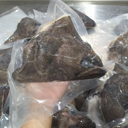 真正的野生格陵兰比目鱼无冰衣