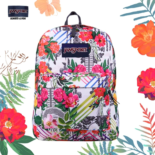 Янспорт флагманский магазин Официальный сайт Jessbo Bipyle Bag Женская школа мужская личность Тренди -пакет T50142f