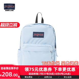 JanSport莫蘭迪色系24年新款 背包大學(xué)生男女高中書包中號通勤背包