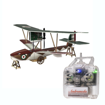 MinimumRC 陀螺仪自稳 马基M5水上飞机 Macchi 3通道遥控模型全套