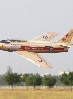 F-86 佩刀 30mm 1s涵道 3通道空心杯固定翼拼装航模飞机