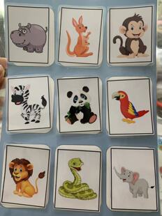 七田式照相记忆训练直观像教具一眼成像右脑开发教具全脑宫格板版