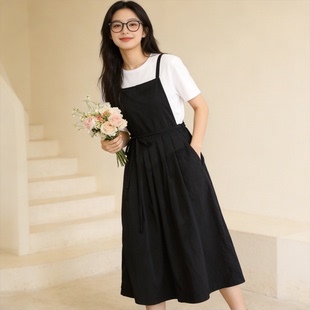 时尚围裙防泼水女宠物美甲美容师画画专用长款陶艺花艺工作服定制