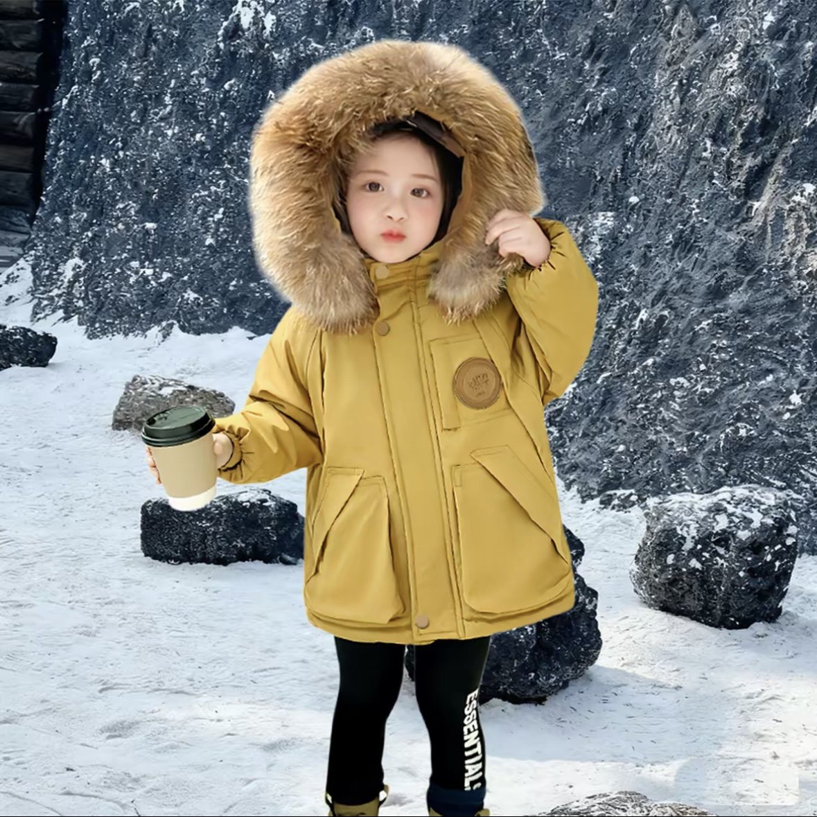 女童棉服冬季派克服外套加绒加厚2025新款儿童冬装洋气棉衣GWT216,童装/婴儿装/亲子装,普通外套,淘宝优惠券,粉丝福利购,淘宝优惠卷