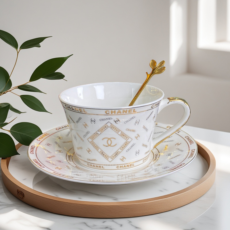 欧式陶瓷咖啡杯碟套装北欧复古高颜值下午茶红茶杯碟咖啡厅情侣,餐饮具,咖啡杯,淘宝优惠券,粉丝福利购,淘宝优惠卷