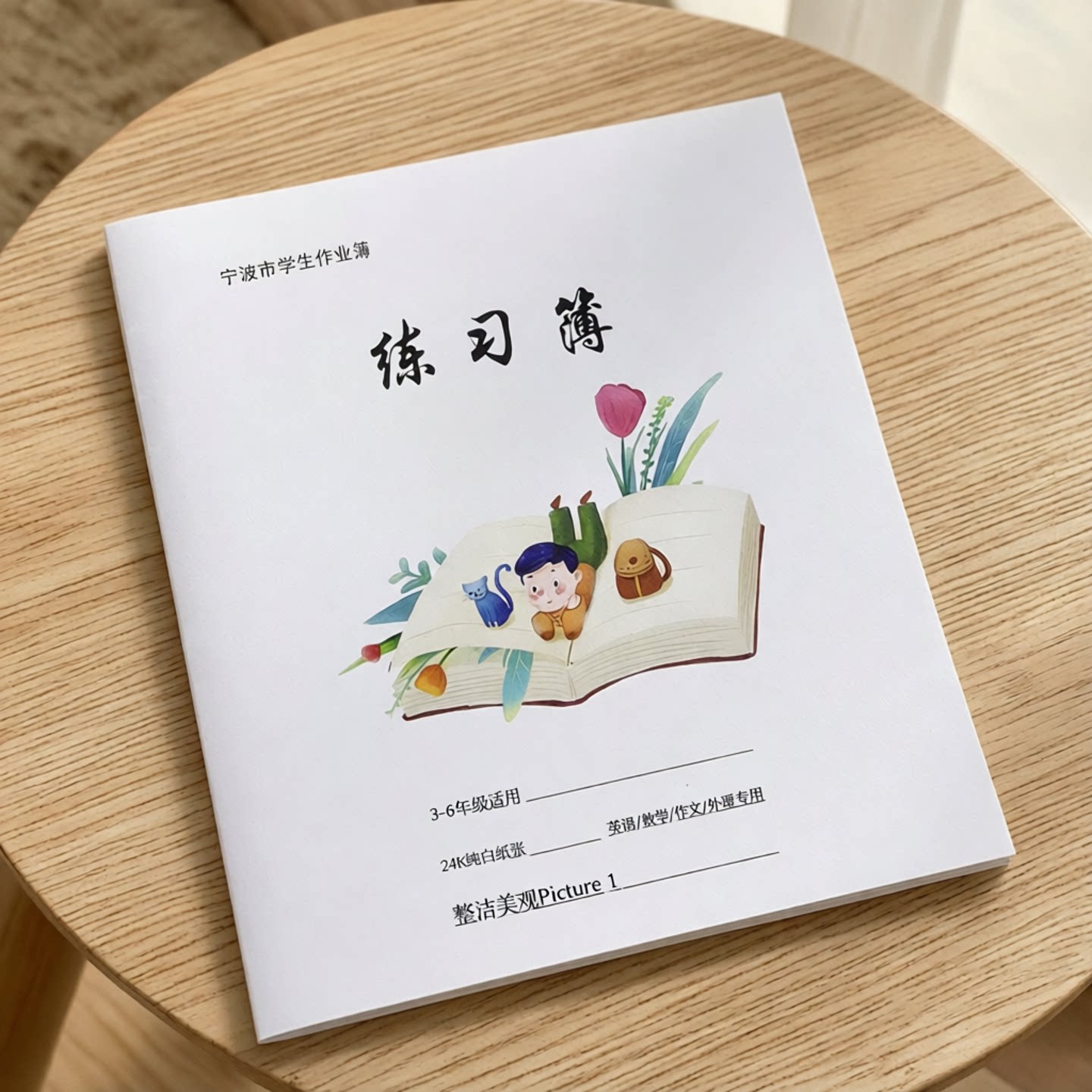 学生作业本宁波数学练习本英语本