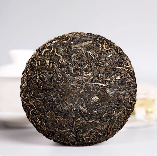 巴达山普洱茶生茶饼乔木古树茶特级茶叶云南七子饼茶2016头春生普