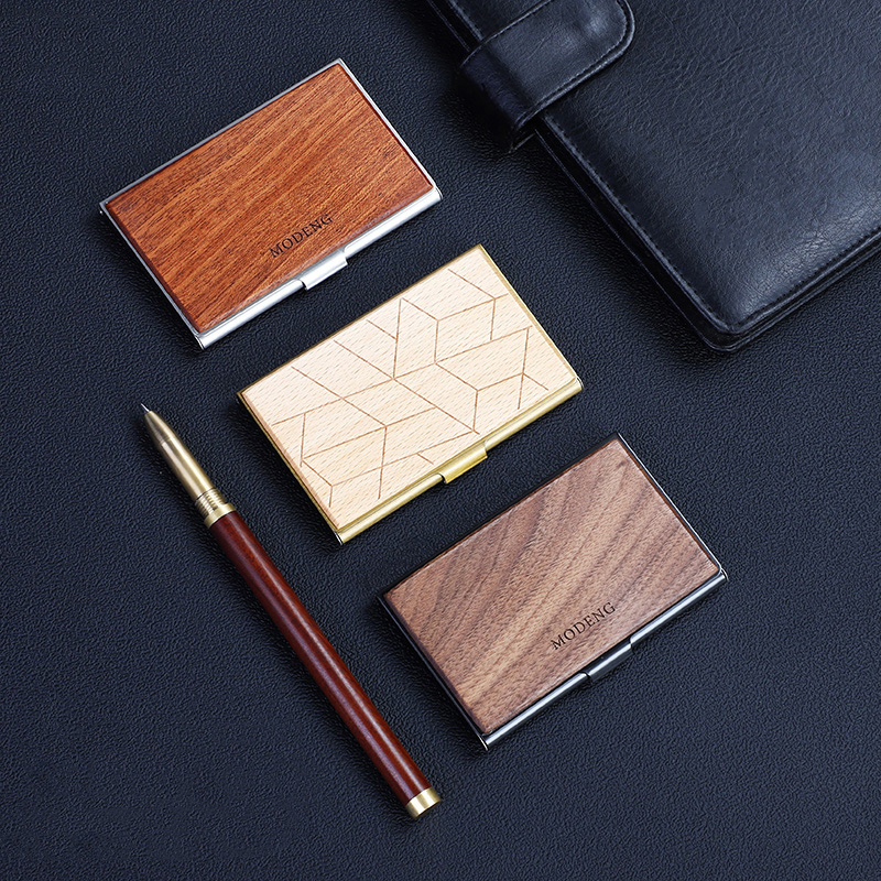 高档名片盒男士女士大容量名片夹