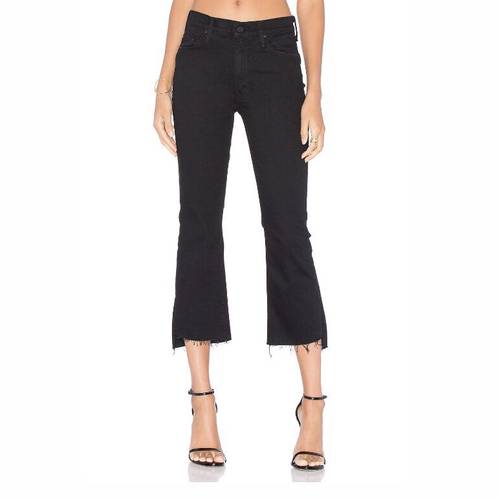 牛仔裤insider露脚踝微喇叭裤