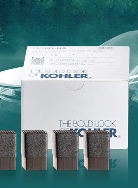 科勒智能马桶除臭块四只装原装智能盖板除味碳吸21039T-NA配件