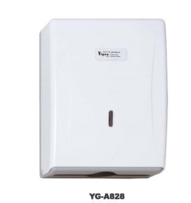 亿高擦手纸巾架装两包 擦手纸架 商用 塑料擦手纸盒YG-A828/B828