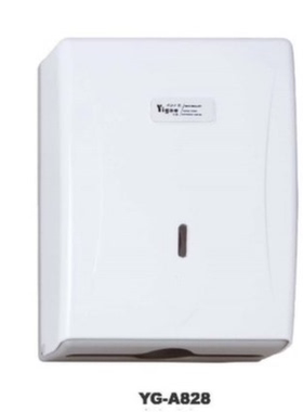 亿高擦手纸巾架装两包 擦手纸架 商用 塑料擦手纸盒YG-A828/B828