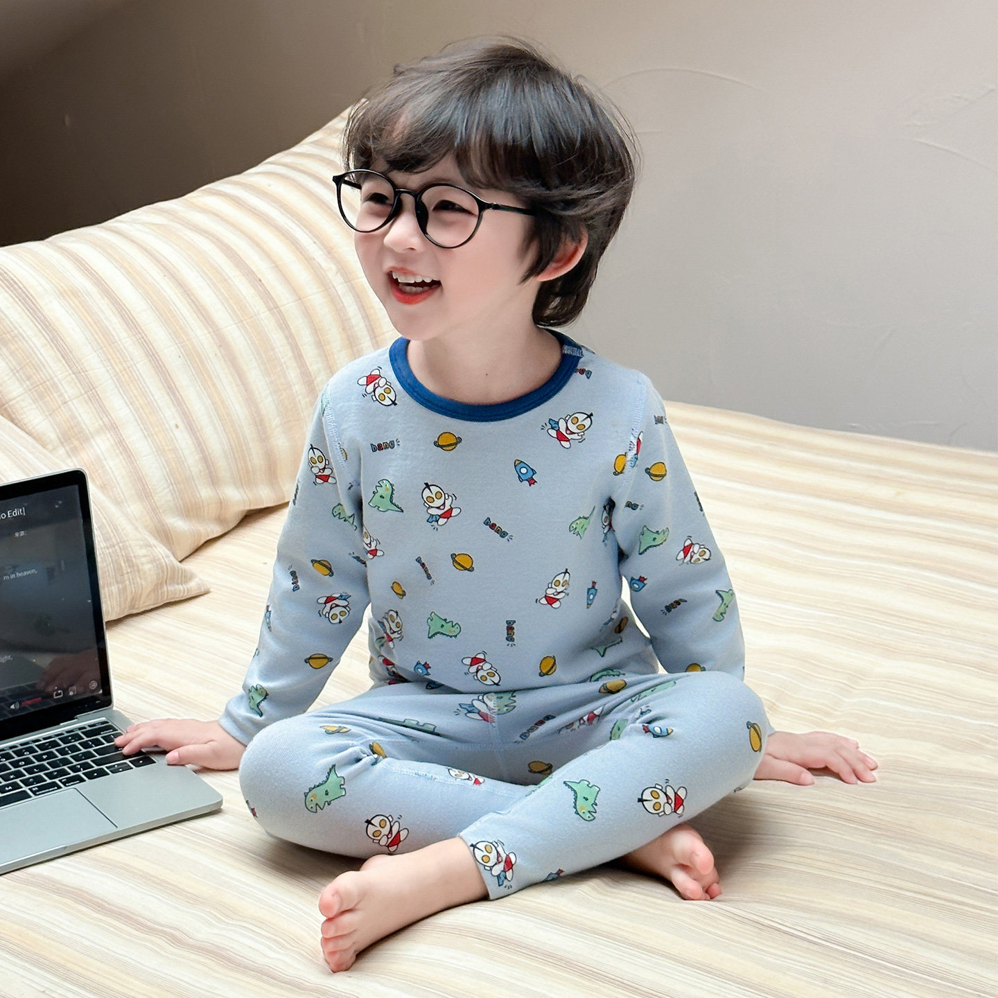 男童内衣套装秋衣秋裤儿童2025新款秋冬季男宝保暖内衣家居服睡衣,童装/婴儿装/亲子装,内衣套装,淘宝优惠券,粉丝福利购,淘宝优惠卷