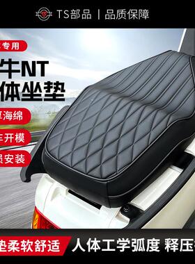 小牛新款NT/NTplay一体专用坐垫防水超软坐垫加厚改装坐垫双人座