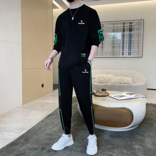 啄木鸟运动套装男士卫衣一套搭配