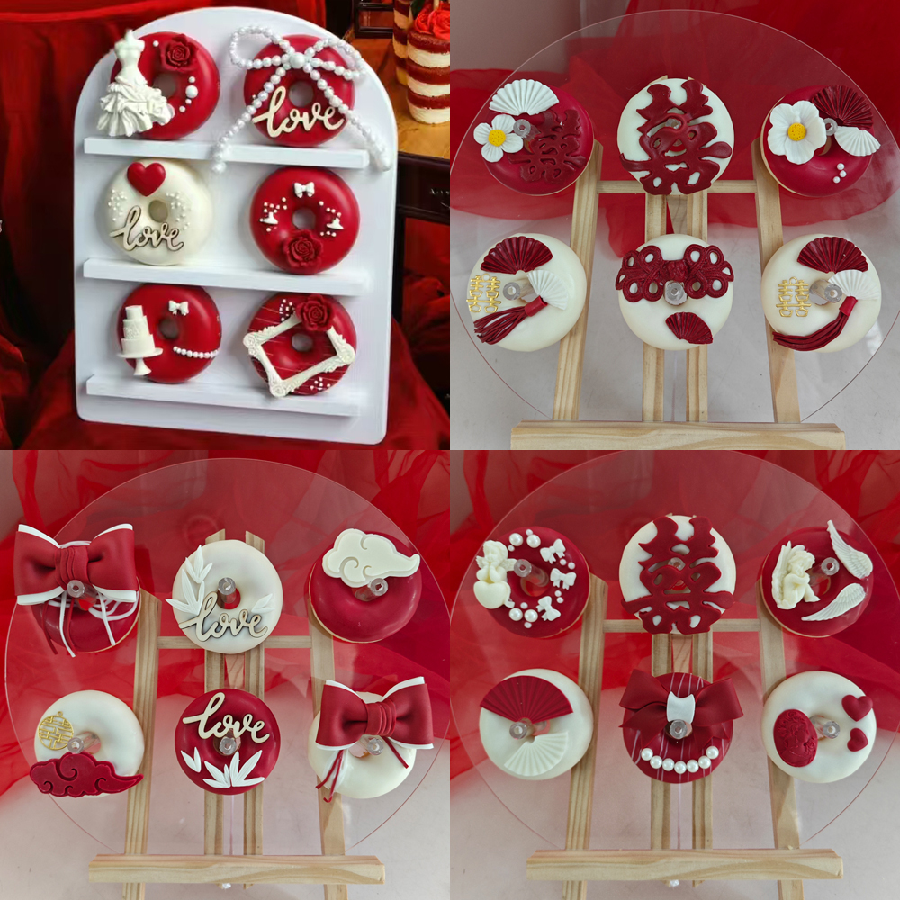 全国武汉手工定制婚礼甜甜圈
