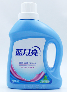 深层洁净护衣护色洗衣液蓝月亮