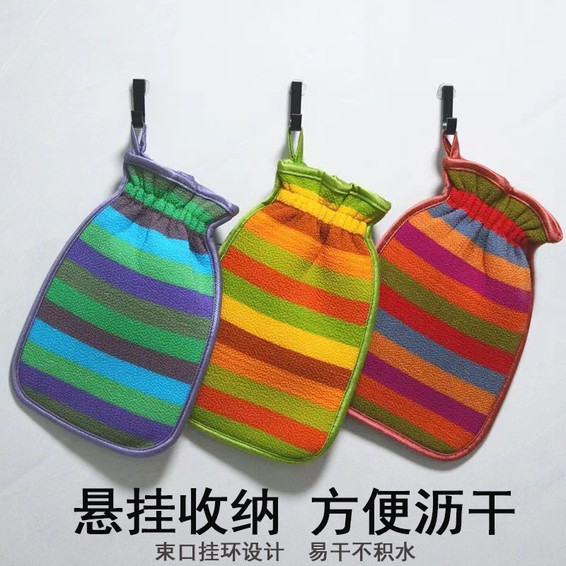 强力搓澡巾女男搓澡神器去污搓泥澡巾加厚双面洗澡巾成人搓澡手套