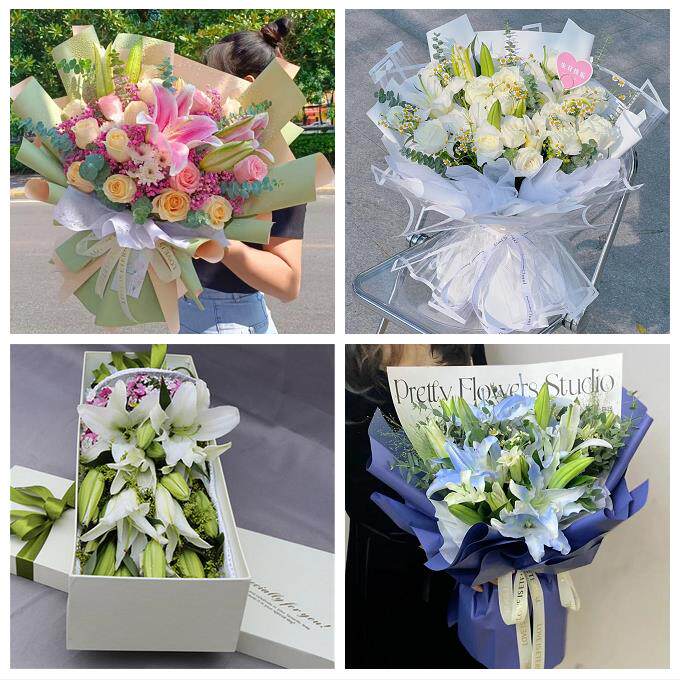 连云港市东海县灌云县灌南县同城鲜花店送闺蜜女朋友百合玫瑰花束