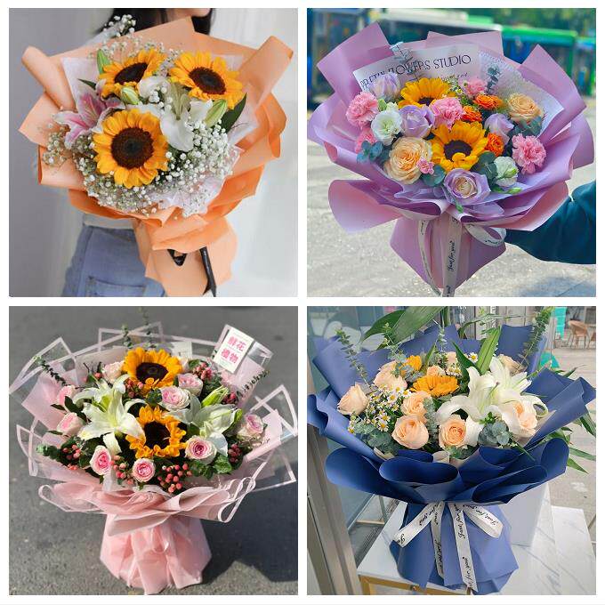 湖南衡阳市祁东县耒阳市常宁市同城鲜花店学生高考向日葵玫瑰花束