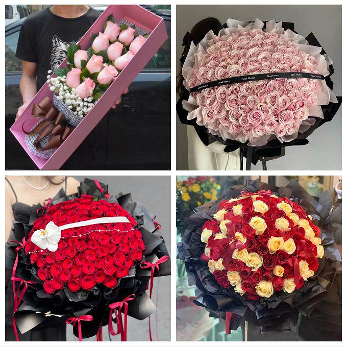 天津市南开区向阳路嘉陵道街道鲜花店同城配送女朋友情人节红玫瑰