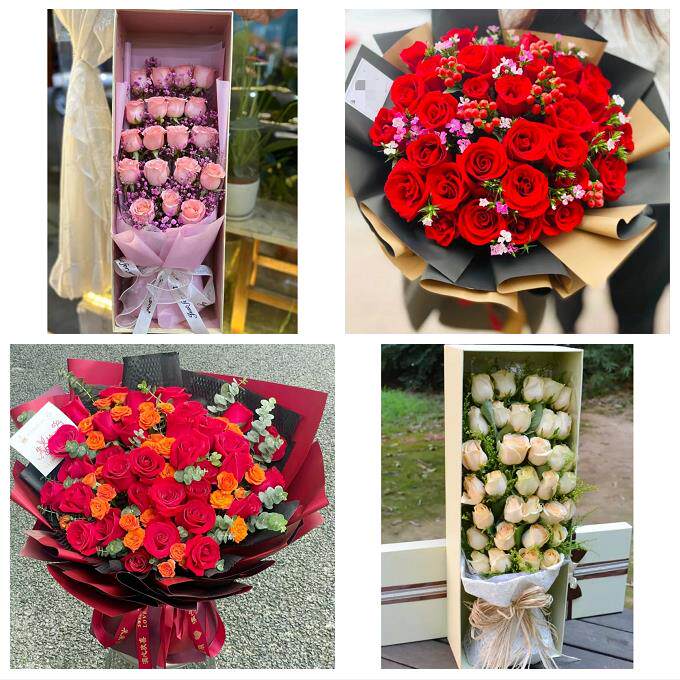 河南郑州市新密市新郑市登封市同城鲜花店订情人节玫瑰送女友老婆