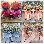 大麦开业花篮送公司乔迁河北承德市隆化丰宁宽城围场县同城鲜花店