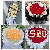 上海市静安区彭浦新村临汾路同城鲜花店三八玫瑰送闺蜜女朋友老婆