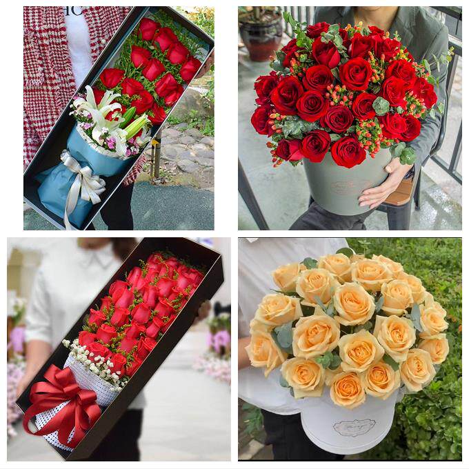 四川雅安市雨城区名山区荥经县鲜花店同城配送女朋友情人节红玫瑰