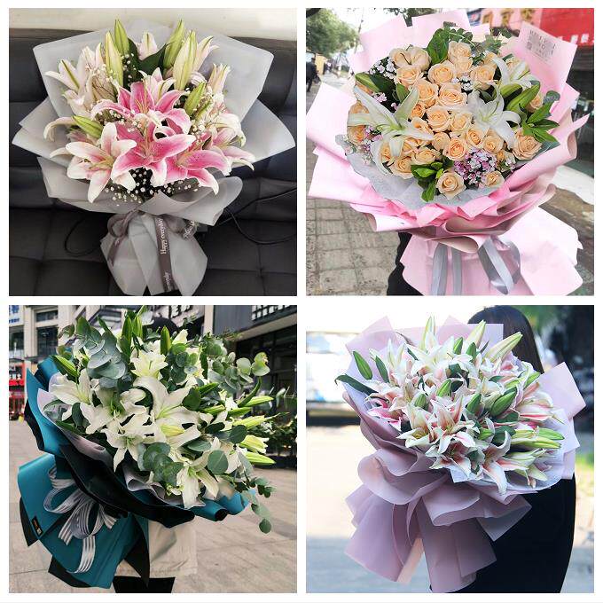 四川达州市大竹县渠县万源市同城鲜花店订玫瑰百合送女友老婆生日