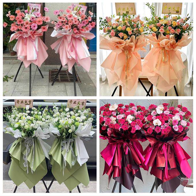 北京市房山区东风迎风星城街同城鲜花店订开业花篮送朋友公司开张