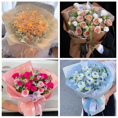 江西赣州市龙南定南全南宁都县同城花店订38玫瑰鲜花送老婆女朋友