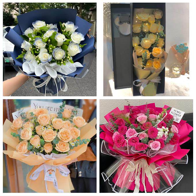 表白送女朋友玫瑰生日花束送深圳市光明新区公明龙华镇同城鲜花店