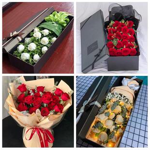 抚州市临川区南城黎川南丰县同城鲜花店情人节送老婆玫瑰表白女友