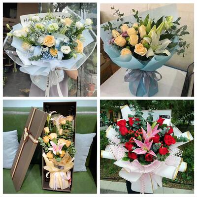 江西九江市彭泽县瑞昌共青城市同城鲜花店玫瑰香水百合送女友闺蜜