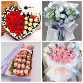 石家庄长安桥西新华井陉矿区同城鲜花店三八玫瑰送闺蜜女朋友老婆