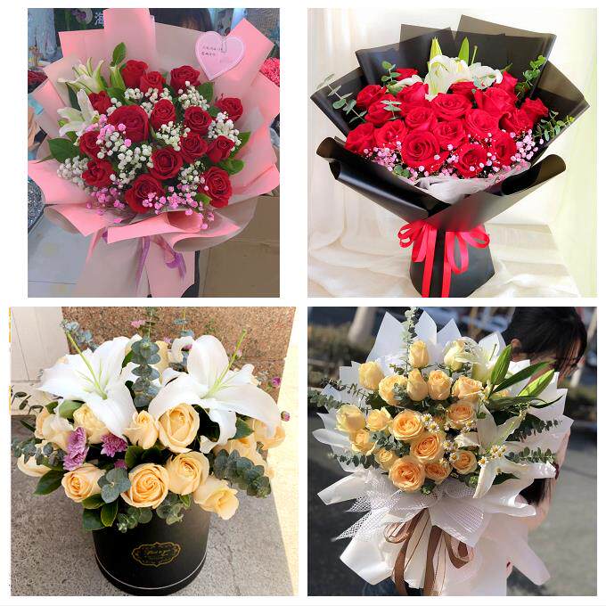 河南焦作市温县沁阳市孟州市同城鲜花店订玫瑰百合送女友老婆生日