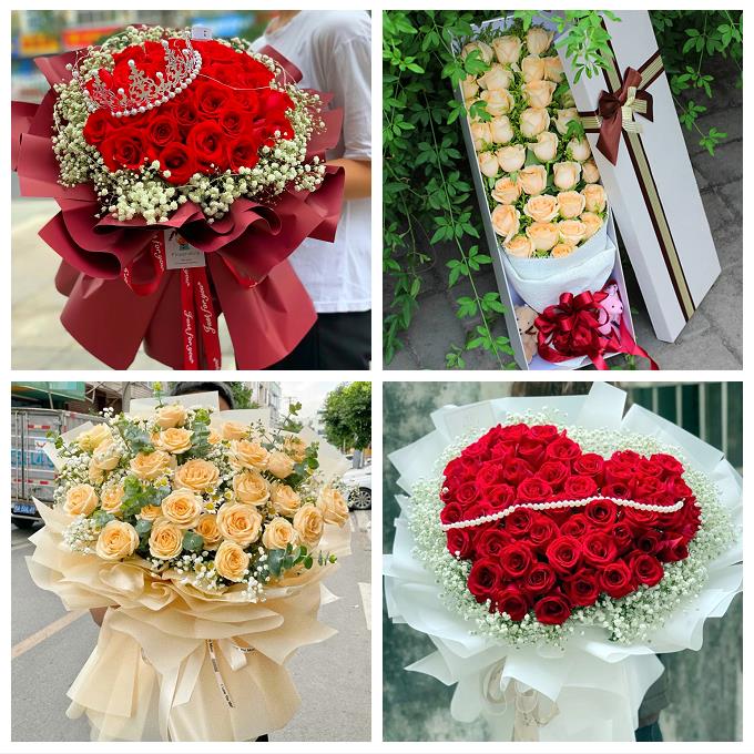 送曲靖市富源县会泽县宣威市同城鲜花店11朵19红玫瑰七夕节送老婆