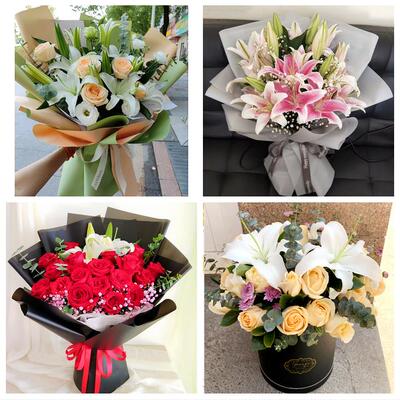 绥化市北林区望奎兰西青冈县同城鲜花店订玫瑰百合送女友老婆生日