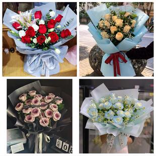 山西晋城市陵川县泽州县高平市同城鲜花店送11朵33枝玫瑰表白女友