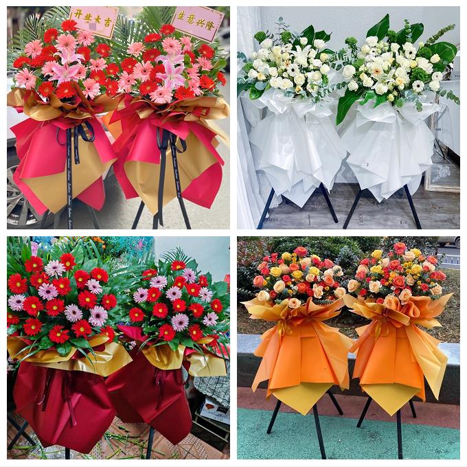 送云南省丽江市华坪县宁蒗县同城鲜花店新店铺开业花篮送朋友公司