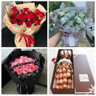 昭通市大关永善县绥江镇雄县同城鲜花店情人节送老婆玫瑰表白女友