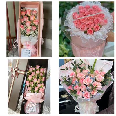 北京市门头沟大峪城子东辛房同城鲜花店情人节玫瑰花束礼盒送女友