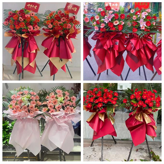 订开业花篮送朋友公司乔迁广州市白云黄埔区番禺花都区同城鲜花店