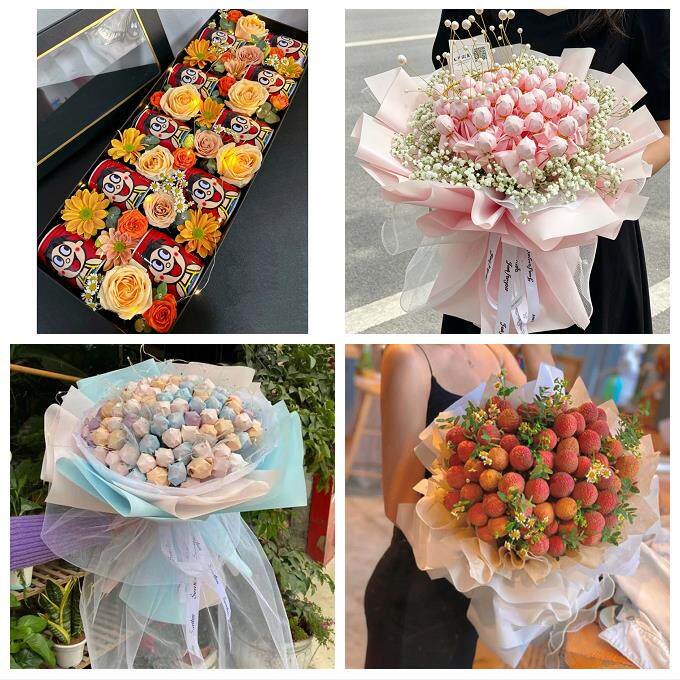 聊城东昌府区阳谷茌平县莘县同城鲜花店61儿童节鲜花零食饮料花束